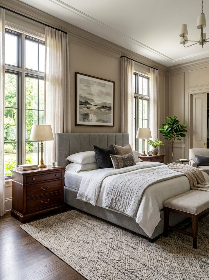 Transitional Bedroom - 30 bedroom remodel ideas