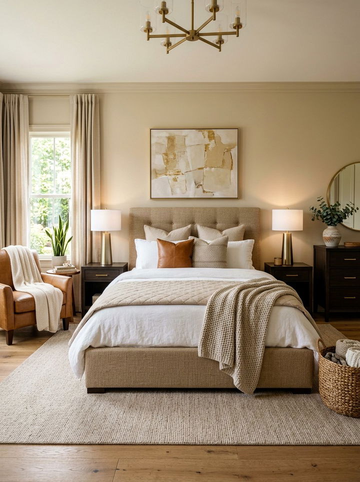 Transitional Bedroom - 30 bedroom transformation ideas