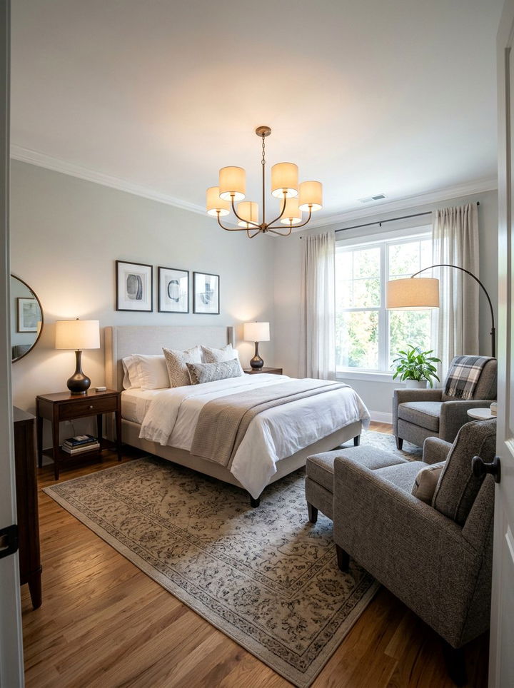 Transitional Bedroom Lighting - 30 transitional bedroom ideas