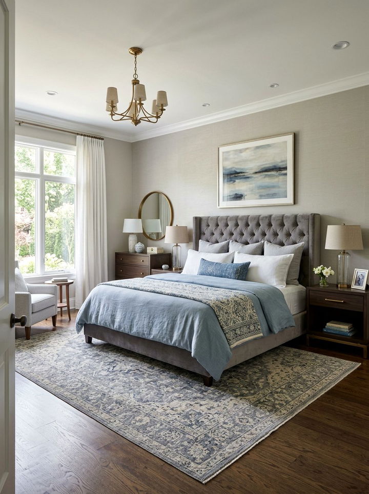 Transitional King Bedroom - 30 king size bedroom ideas