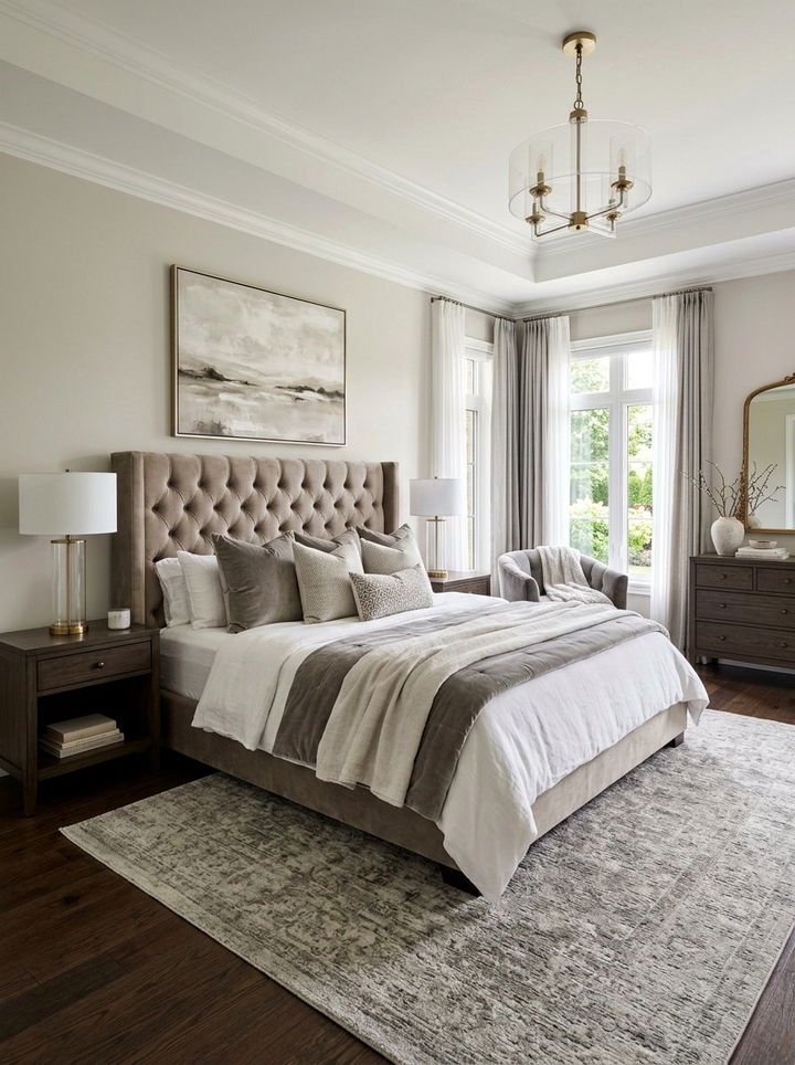 Transitional Master Bedroom - 30 master bedroom ideas