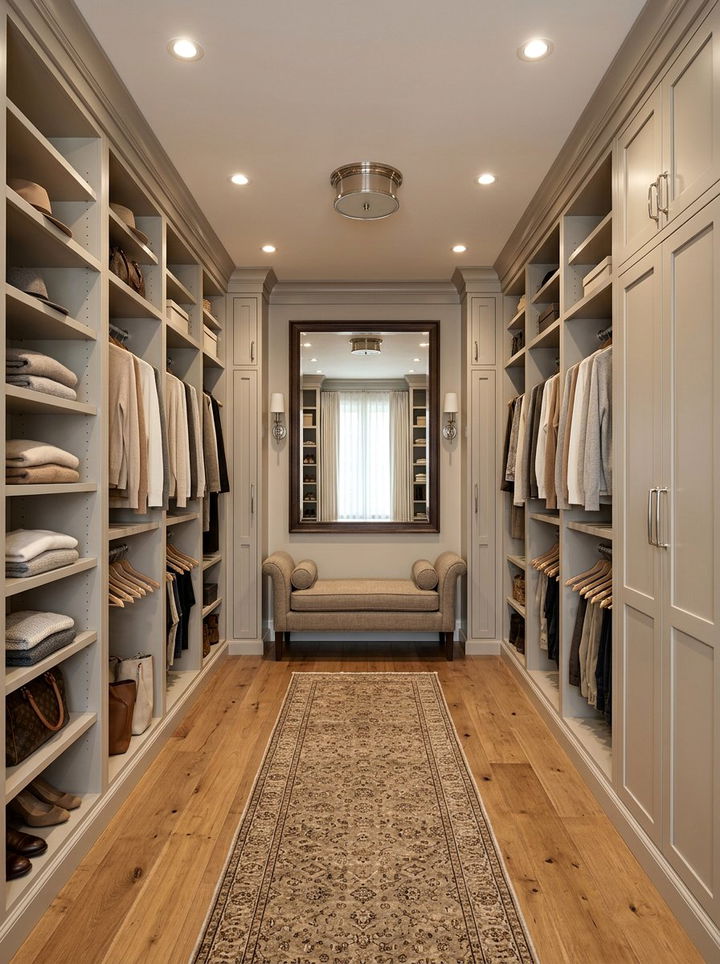 Transitional Walk In Closet Style - 30 bedroom walk-in closets
