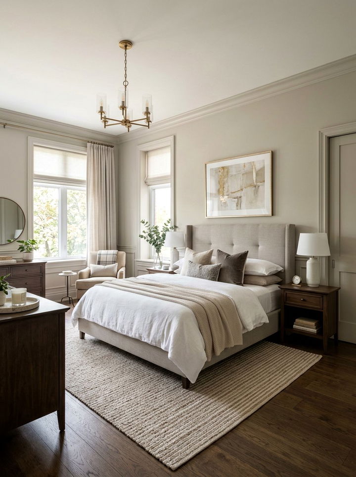 Transitional bedroom decor - 30 bonus room to bedroom ideas