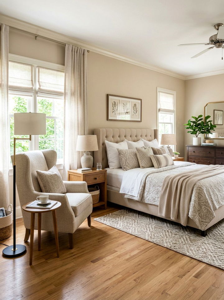 30 Sophisticated Beige Bedroom Design Ideas for a Retreat