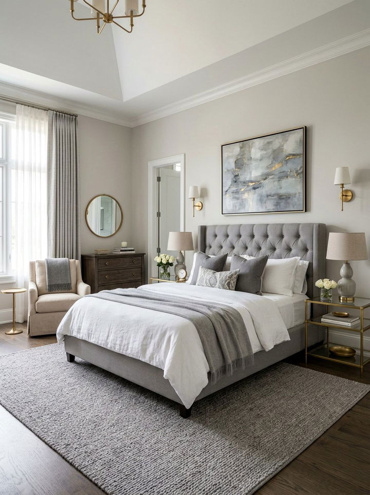 Transitional master bedroom style - 30 empty nester bedroom ideas