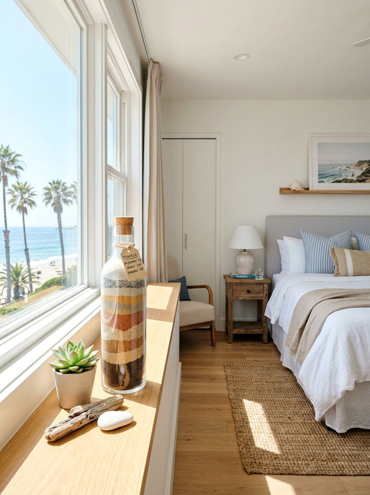 Travel Sand Jar - 30 bedroom travel souvenir ideas