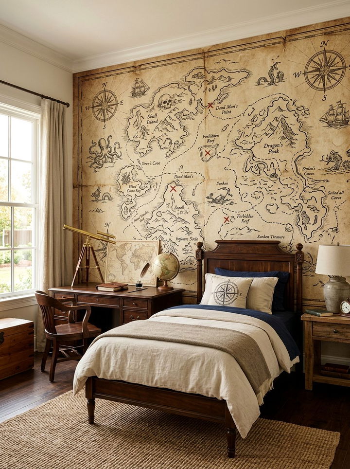 30 Pirate Bedroom Ideas for an Adventurous Kid's Room - Lost At E Minor