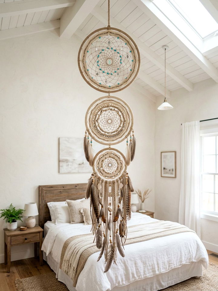 Triple Hoop Dreamcatcher - 30 bedroom dreamcatchers