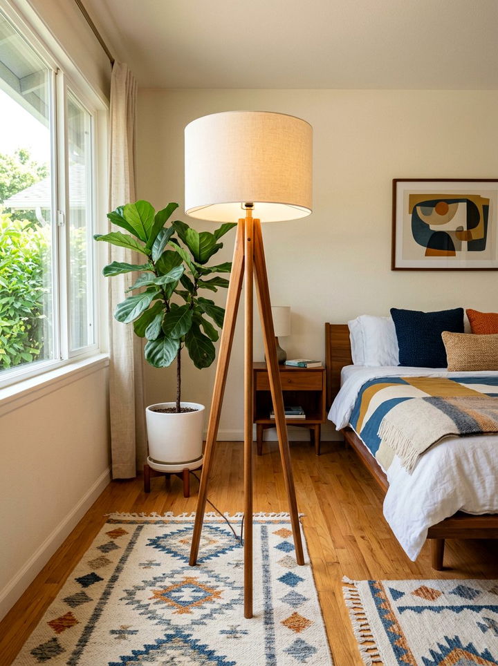Tripod Floor Lamp - 30 bedroom floor lamps