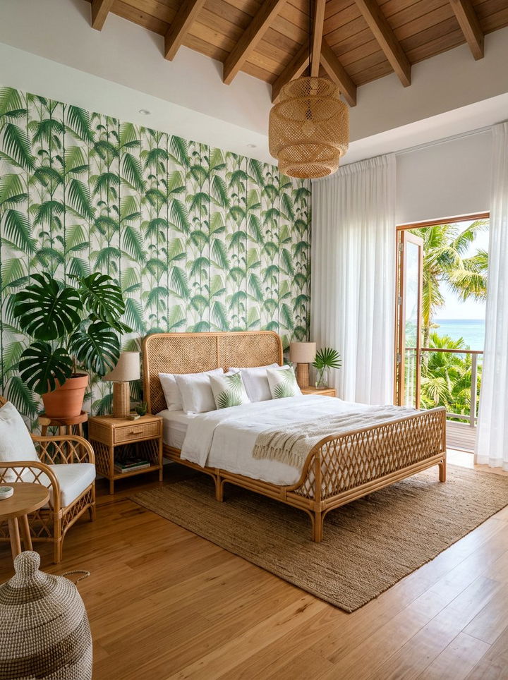 Tropical Bedroom - 30 bedroom vision boards