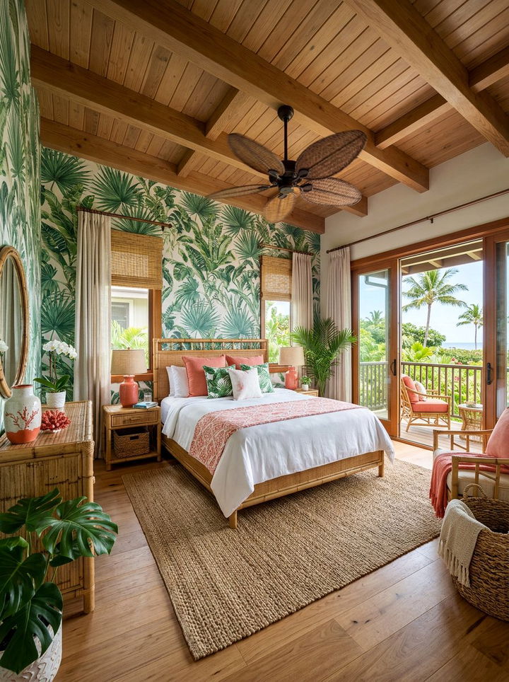 Tropical Bedroom - 30 cozy bedroom settings