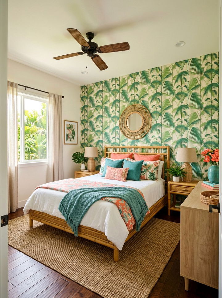 Tropical Bedroom Style - 30 teenage girl bedroom ideas
