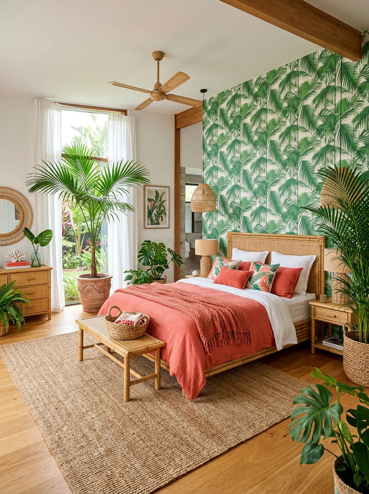 Tropical Bedroom Theme - 30 bedroom designs
