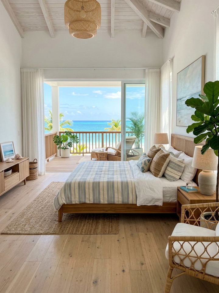 Tropical Coastal Bedroom Layout - 30 Hawaiian bedroom ideas