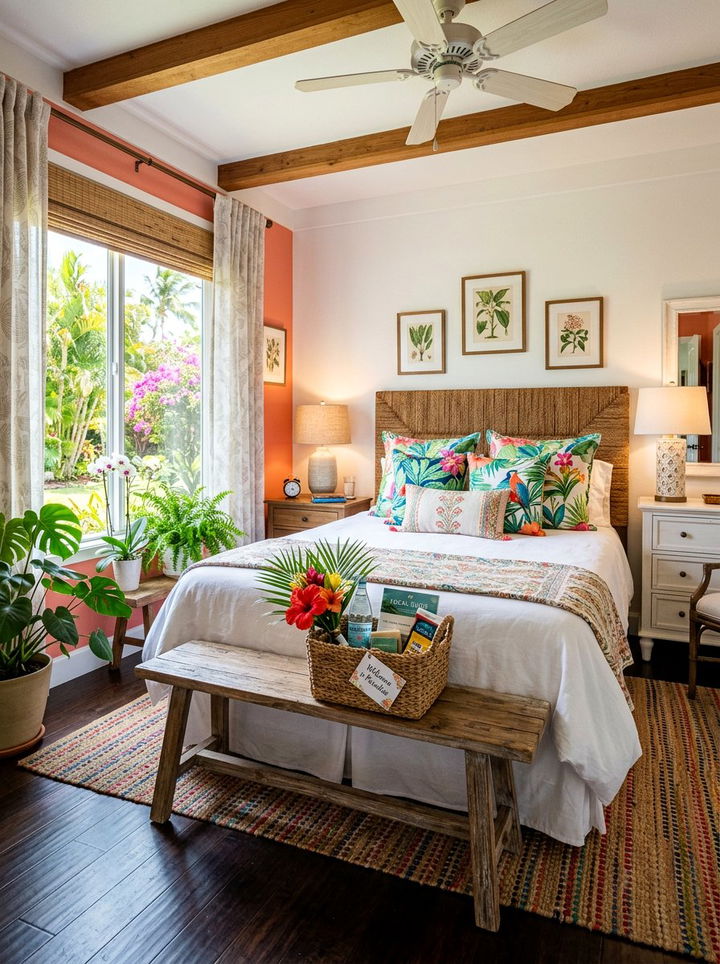 Tropical Guest Bedroom - 30 tropical bedroom ideas