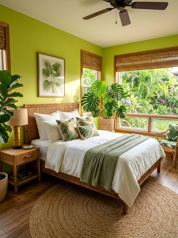 30 Vibrant Lime Green Bedroom Ideas to Brighten Up