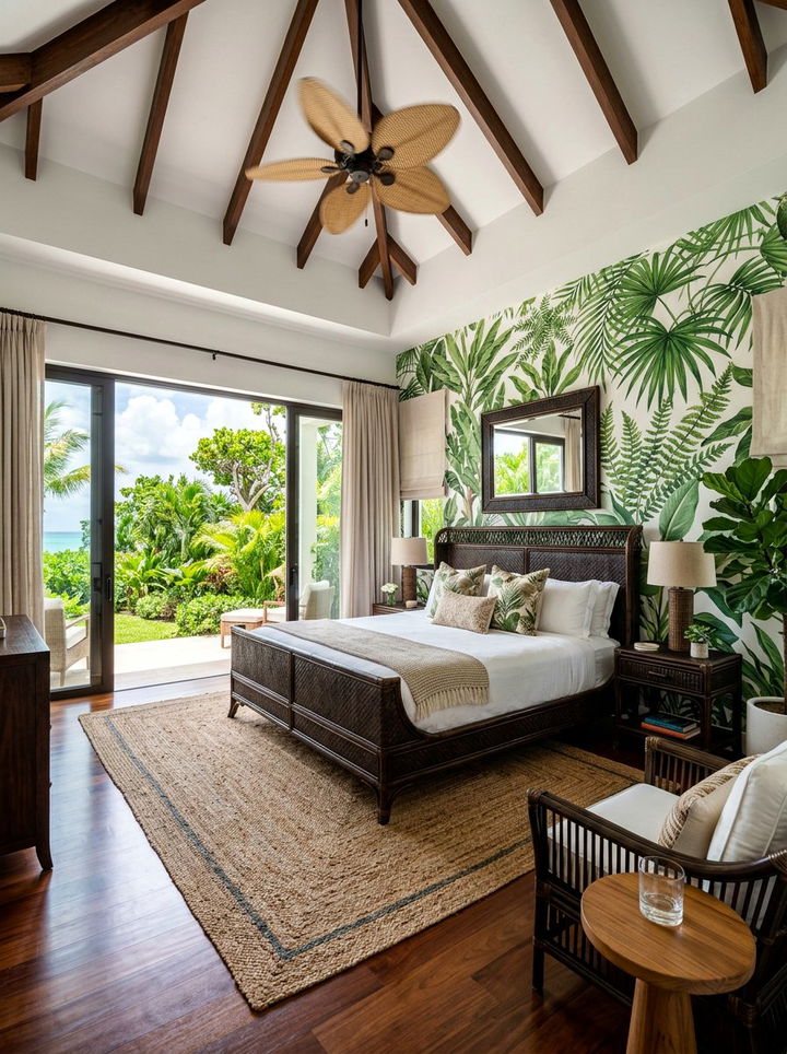Tropical Master Suite - 30 grand bedroom ideas