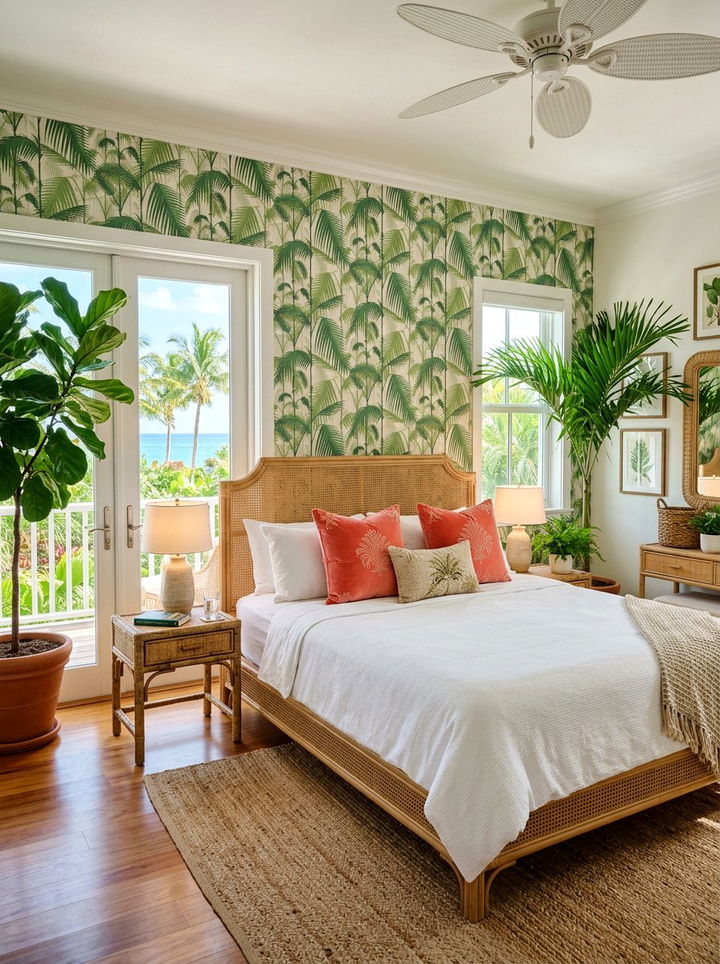 Tropical Queen Bedroom - 30 queen size bedroom ideas