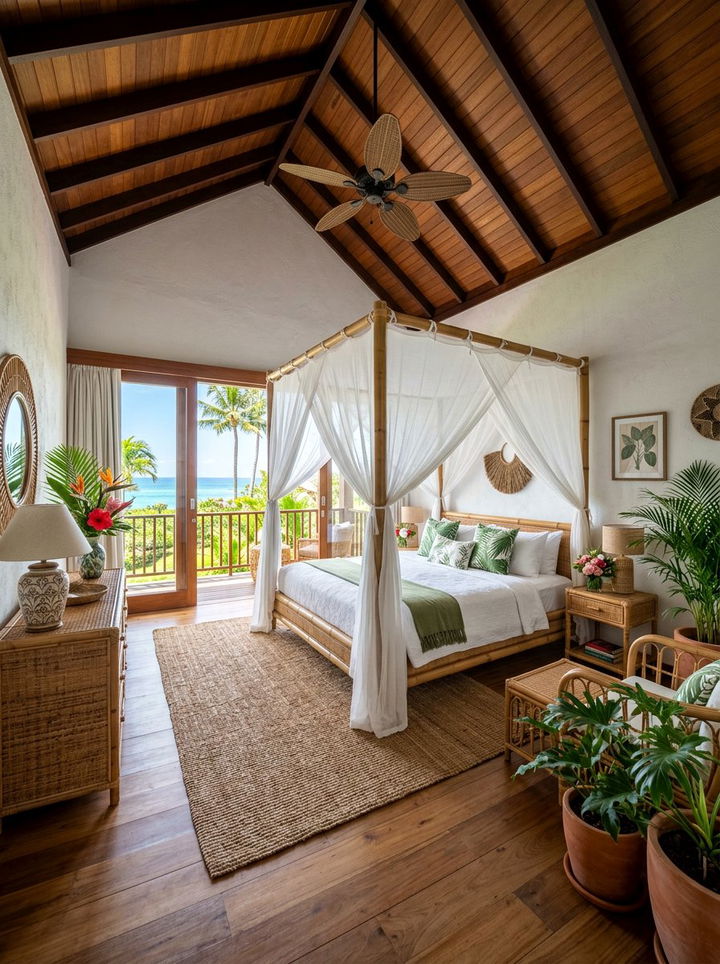 Tropical Resort Bedroom - 30 bedroom styling ideas