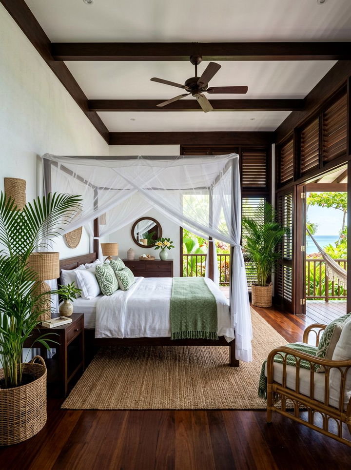Tropical Resort Style Bedroom - 30 mansion bedroom ideas