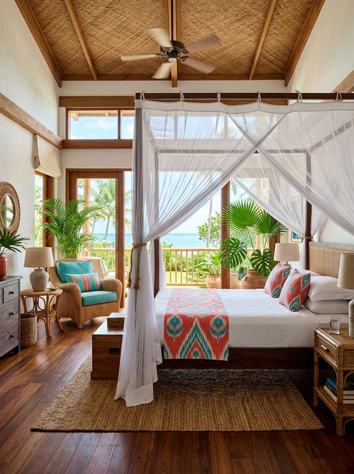 Tropical Retreat Bedroom - 30 retreat bedroom ideas