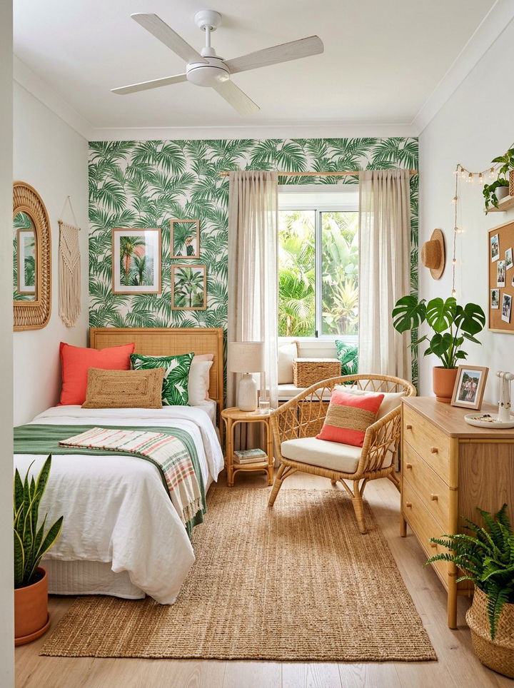 Tropical Teen Bedroom - 30 teenager bedroom decor ideas