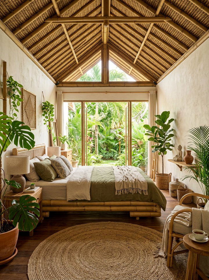 Tropical Zen Bedroom - 30 move in ready bedroom ideas