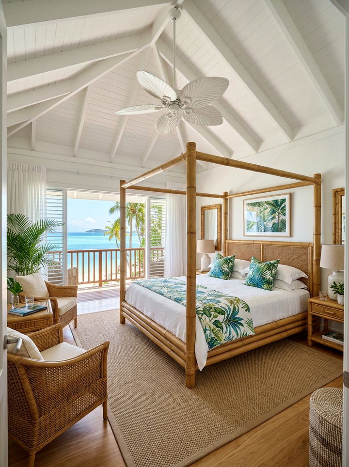 Tropical island getaway - 30 explorer bedroom ideas