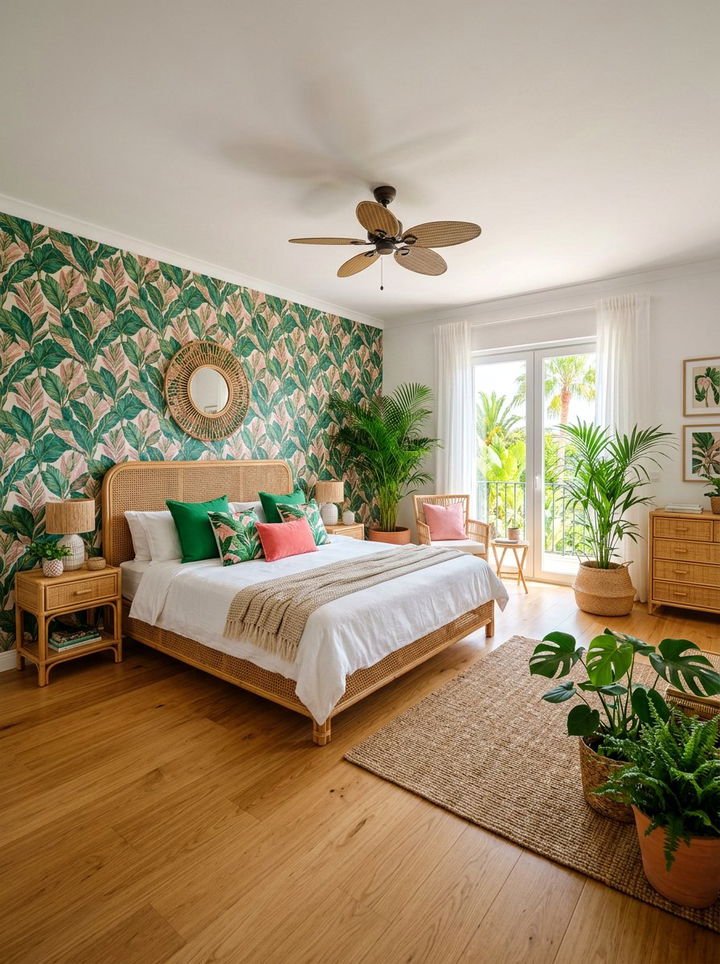 Tropical theme bedroom - 30 teen bedroom ideas