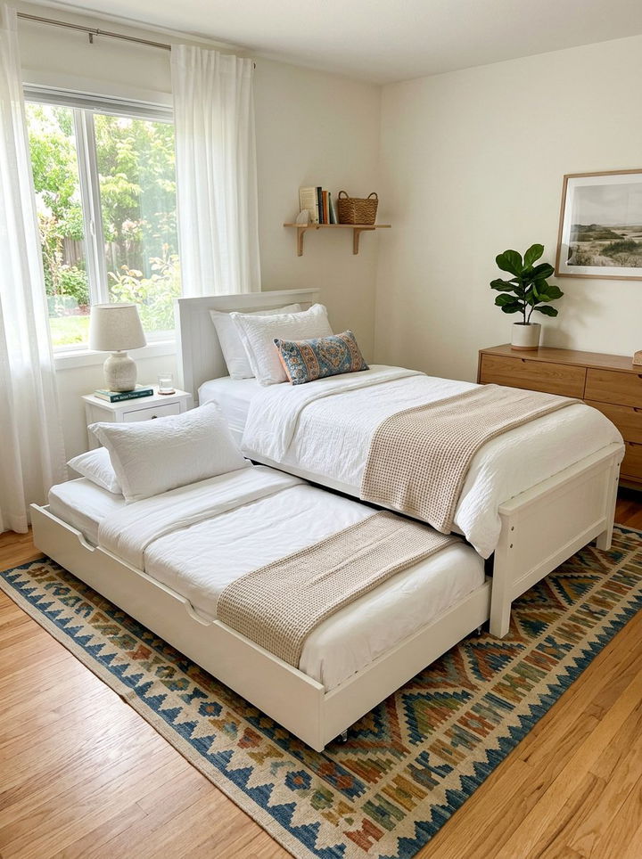 Trundle Guest Bed - 30 bedroom multi-functional ideas