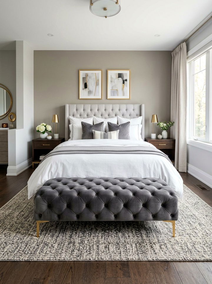 30 Modern Glam Bedroom Ideas for a Luxurious and Sparkly Room