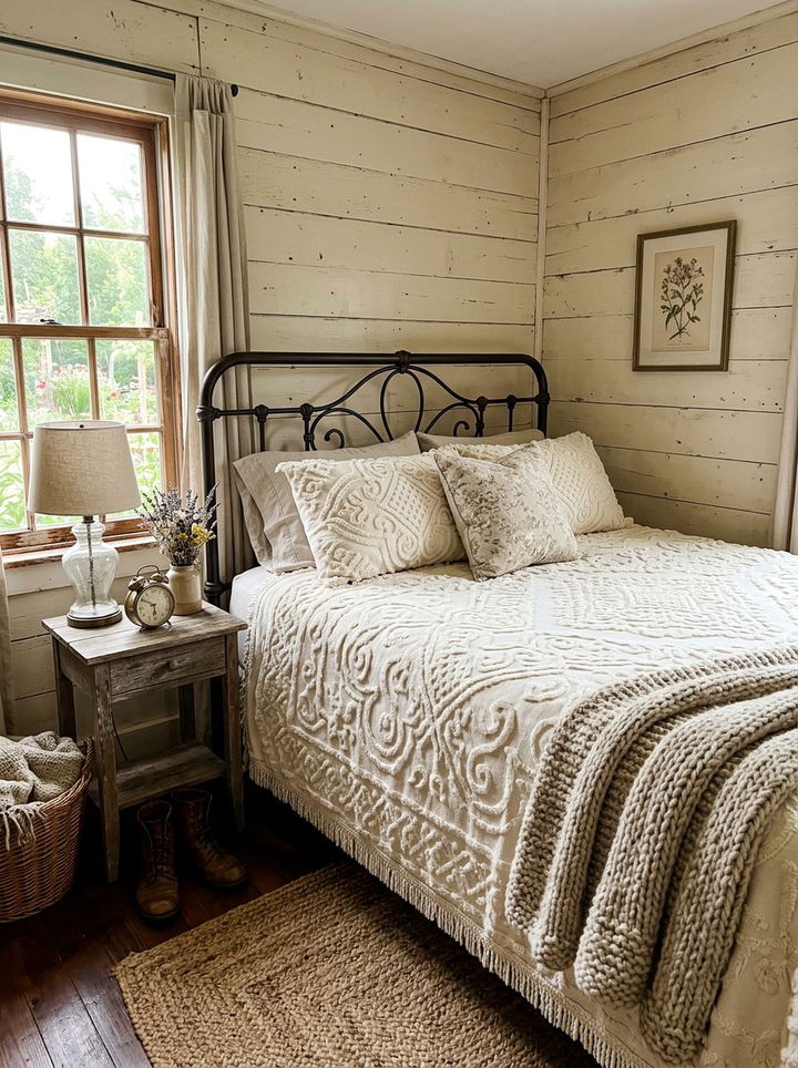 Tufted Chenille Coverlet - 30 bedroom coverlets