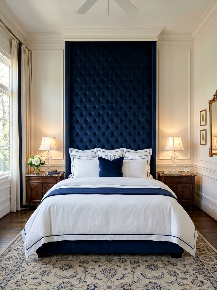 Tufted Headboard - 30 plush bedroom ideas
