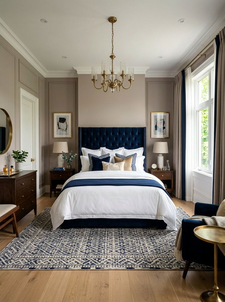 Tufted Headboard Style - 30 weekend bedroom ideas