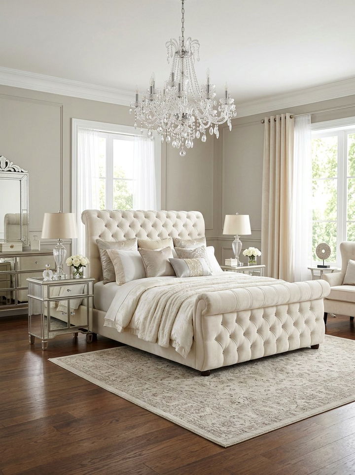 30 Bedroom Sleigh Beds for a Timeless and Elegant Statement
