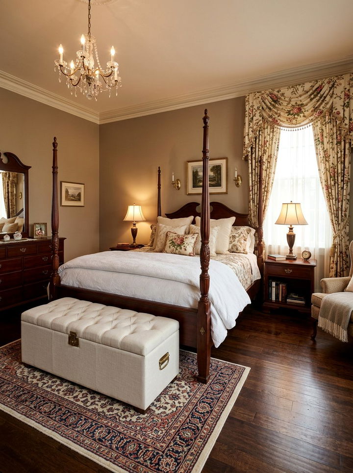 Tufted Storage Trunk - 30 bedroom storage benches