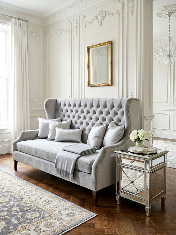 Tufted Wingback Daybed - 30 bedroom daybed ideas