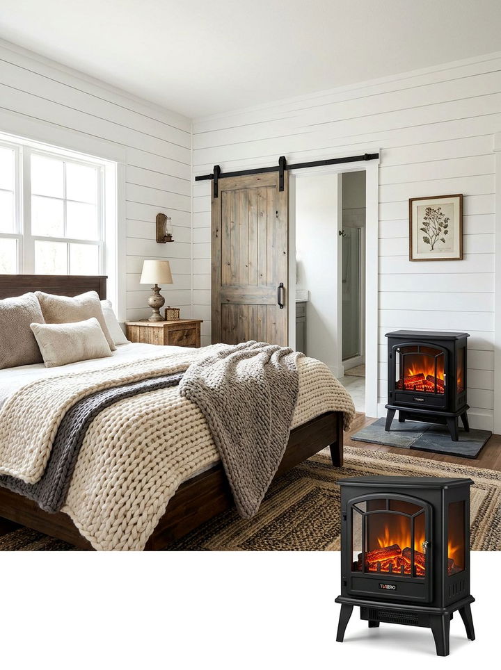 Turbo Suburbs Fireplace Heater - 30 bedroom space heaters