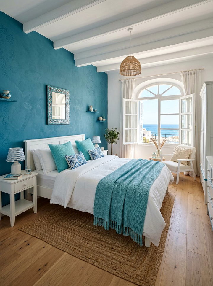 Turkish Blue Palette - 30 Turkish bedroom ideas