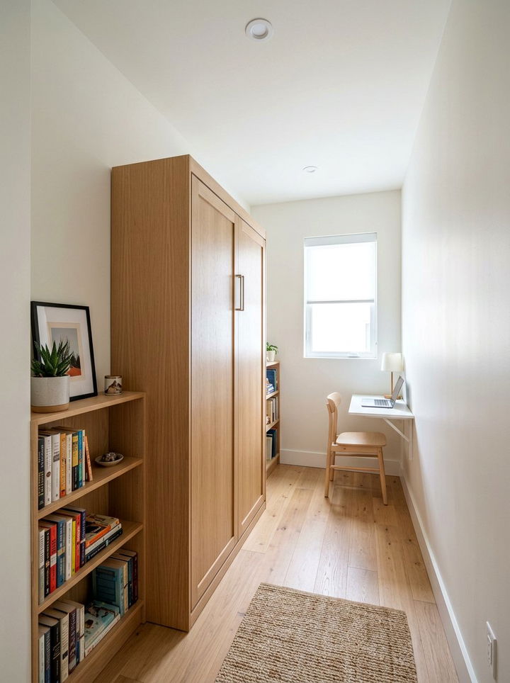 Twin Murphy Bed - 30 bedroom fold down bed ideas