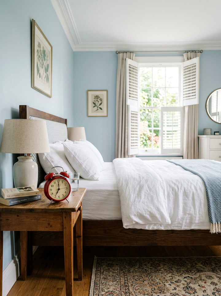 Twin bell alarm clock - 30 bedroom vintage clocks