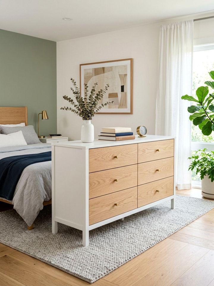 Two Tone Dresser - 30 bedroom modern dressers