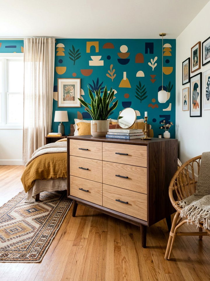 Two Tone Wood Dresser - 30 bedroom wood dressers