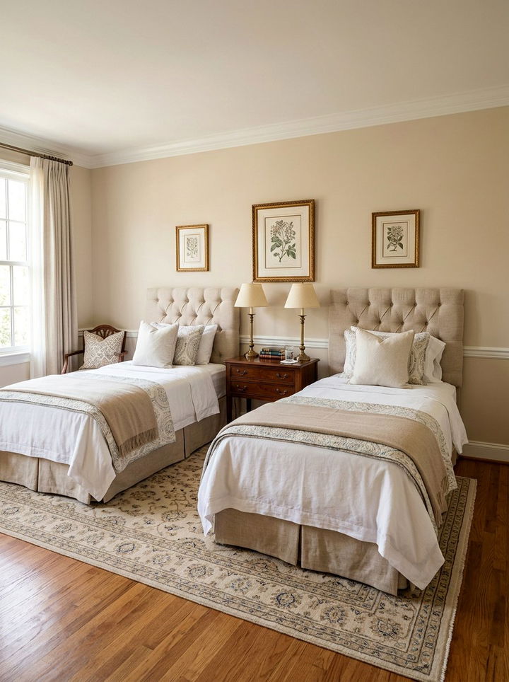 Two Twin Beds - 30 multi-kid bedroom ideas