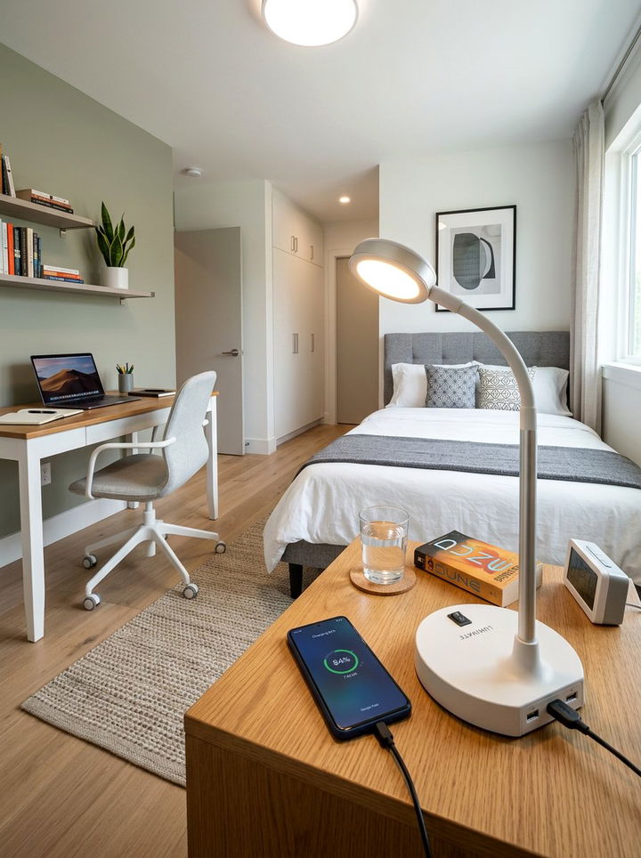 USB Charging Lamp - 30 bedroom lamps