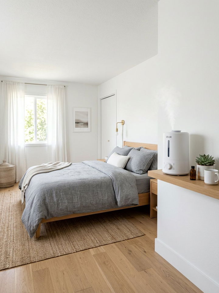 Ultrasonic Humidifier - 30 bedroom humidifiers