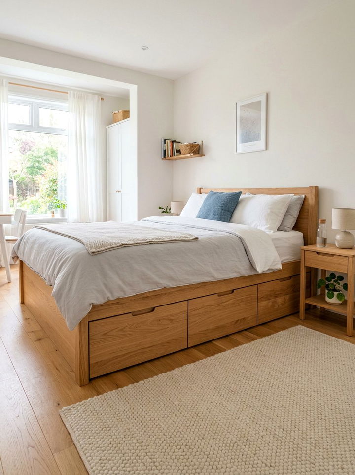 Under Bed Storage - 30 twin siblings bedroom ideas