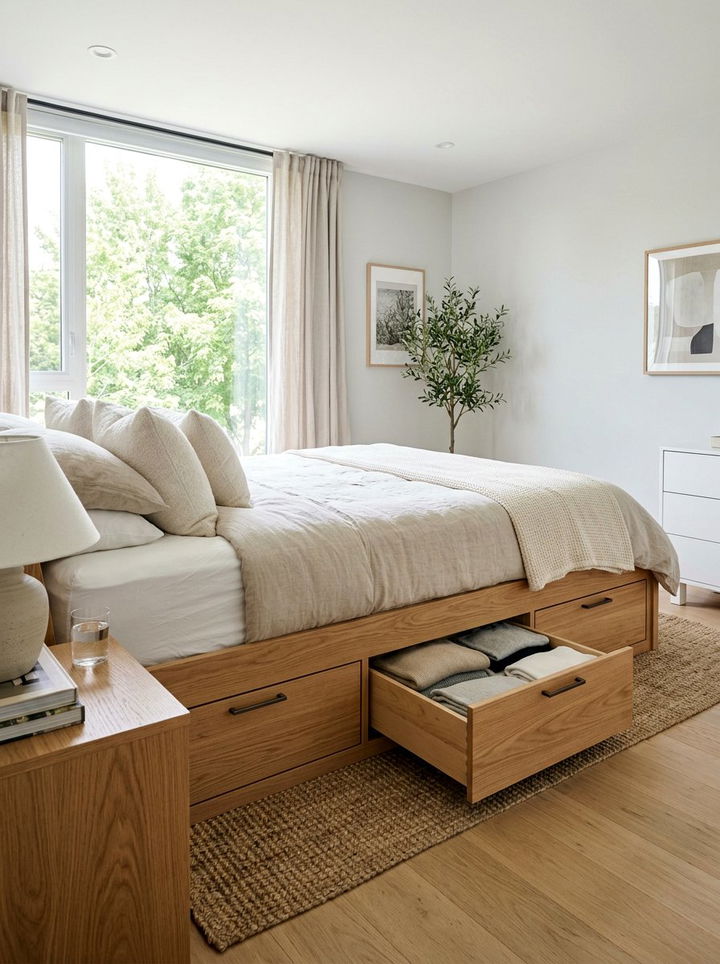 Under Bed Storage - 30 bedroom concealed storage ideas