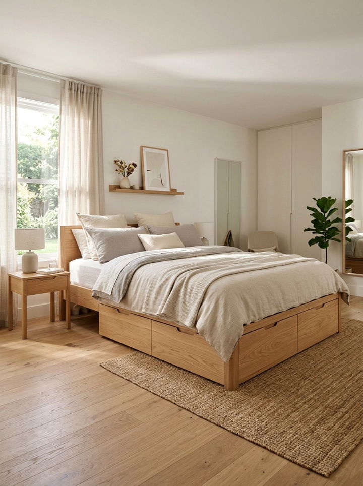 Under Bed Storage Drawer - 30 bedroom storage solutions