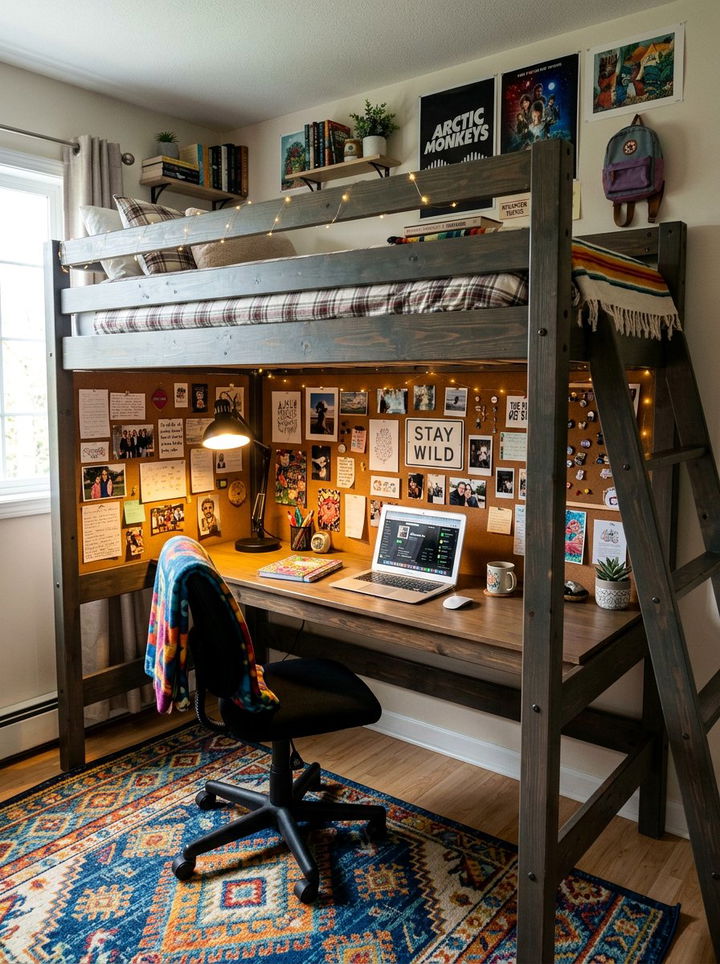 Under Bed Workspace - 30 bedroom workstation designs